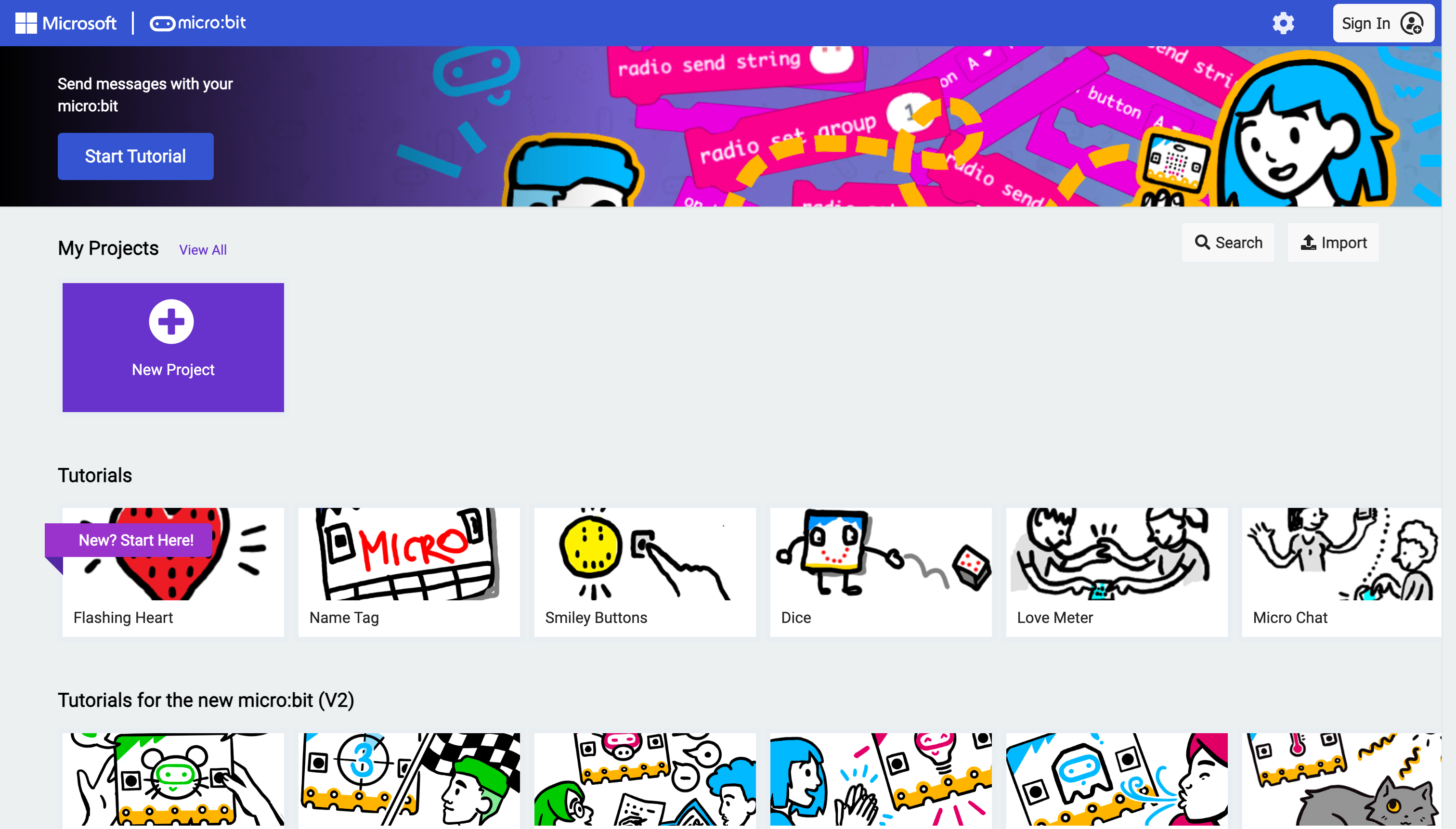 Make Code Home Page