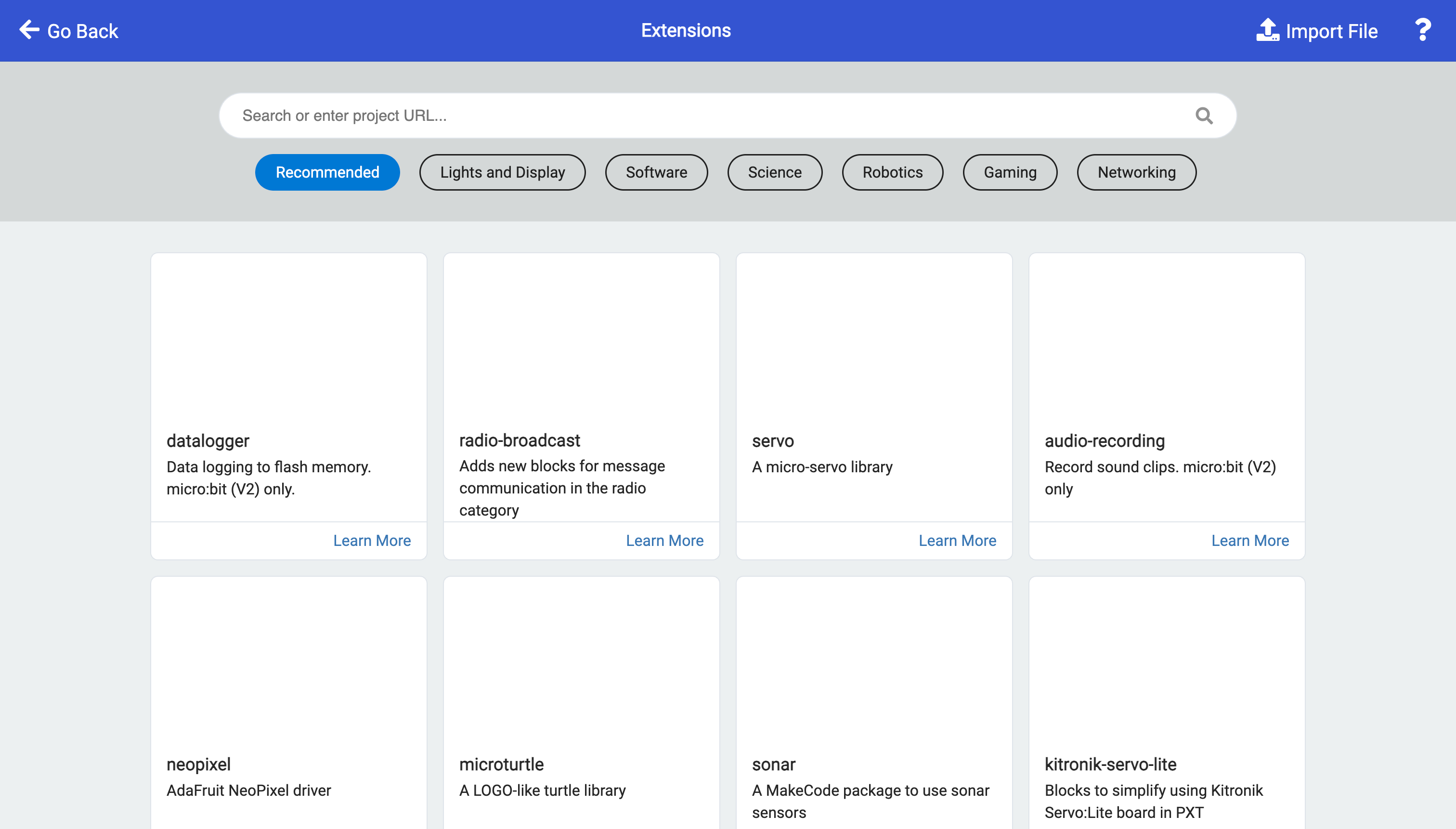 Extensions Library