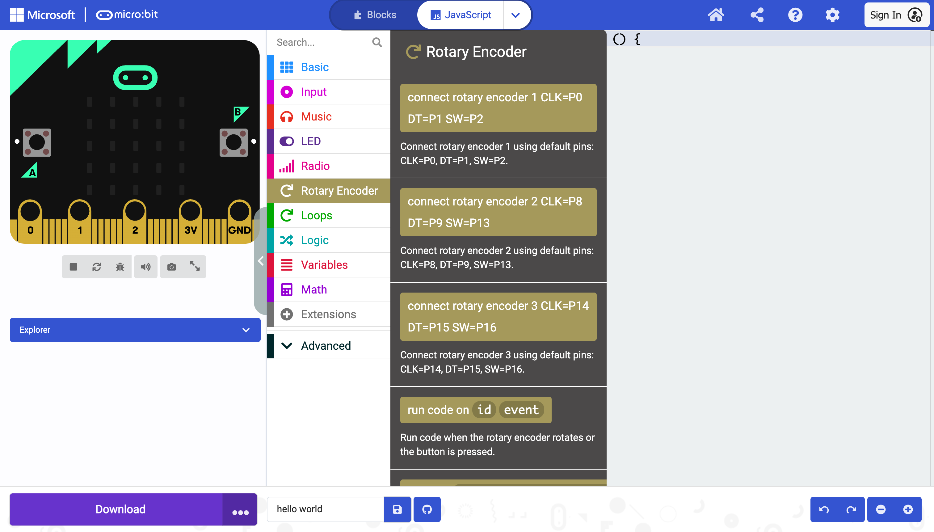 Extensions added showing Code Toolbox for that Extension